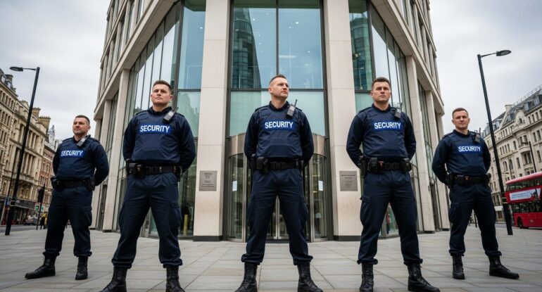 Static Security Guards UK